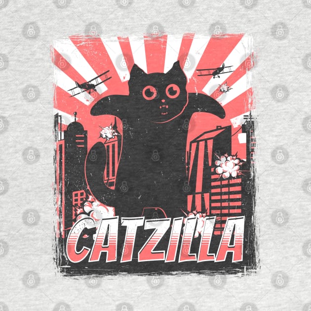 Catzilla Kaiju Cat by Wasabi Snake